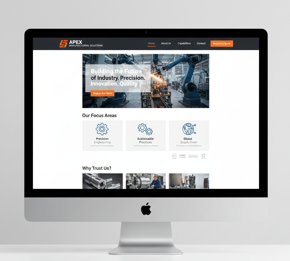 Manufacturing Website Strategy Discussion